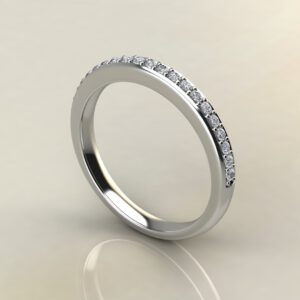 0.17Ct Moissanite Wedding Band Ring