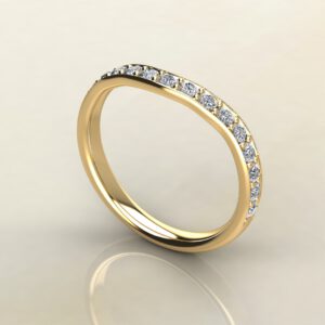 BC032 Yellow Gold 0.39Ct Wedding Band Ring