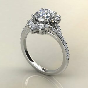 OV099 Thumbnail Engagement Ring