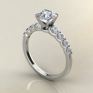 R023 Thumbnail Engagement Ring