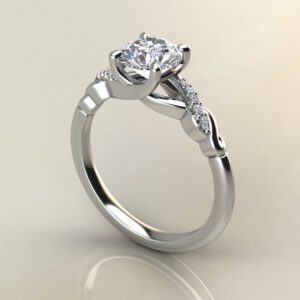 R029 Thumbnail Engagement Ring